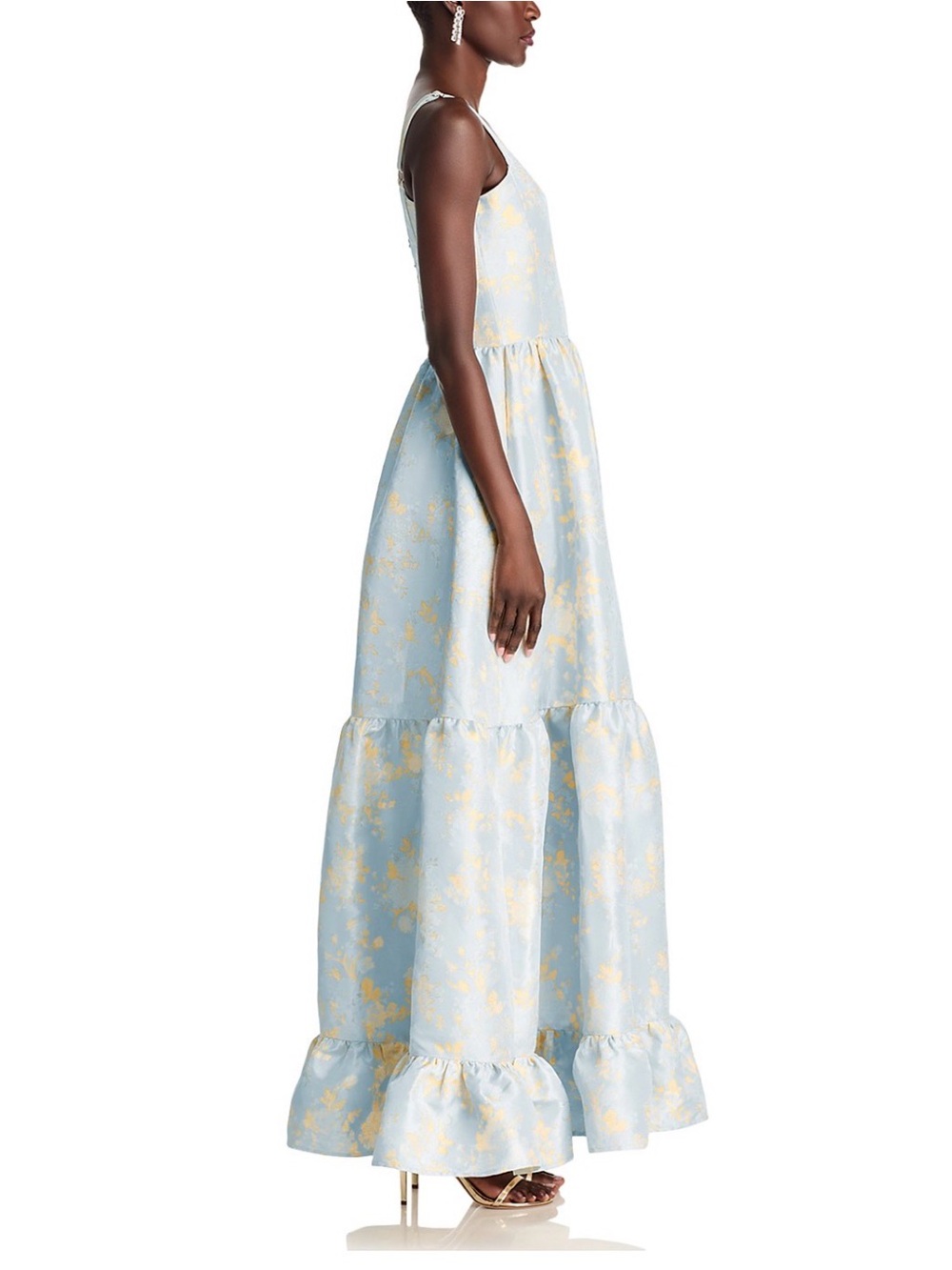 V. Chapman Avery Dress: Tiered Maxi - Picture 3 of 8